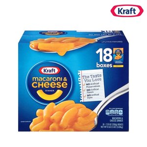 Kraft 크라프트 마카로니 앤 치즈 18팩