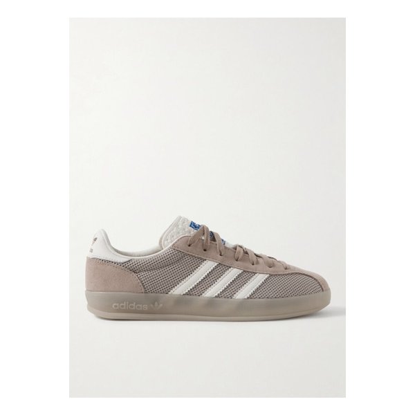 가젤 인도어 프로 스웨이드 가죽 트리밍 메시 스니커즈 머쉬룸 1647597358640101