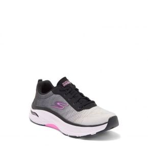 우먼 스케쳐스 맥스 Cushioning 아치 Fit® - Delphi 런닝화 - 블랙 핑크 9211754