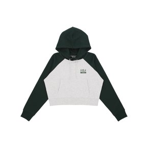 [골라] 여성 RAGLAN COLOR BLOCK HOODIE [LIGHT GRAY]