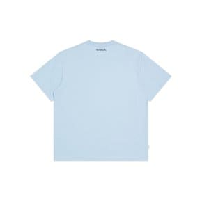 엔젤 와펜 반팔 티셔츠 - SKY BLUE Z265UST020