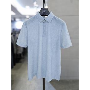 세이브존03 바쏘옴므 남자 여름 냉감 민트 반팔 카라 티셔츠 WSYFAS2KT (S49414299)