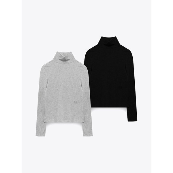 [2PACK] 마리 터틀넥 롱슬리브 티셔츠(MAFDTS01NWM)