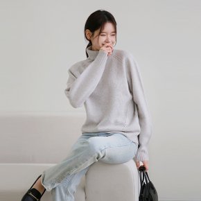 [최초가 119,000원][르포엠]울100 엘리시아 터틀넥 풀오버