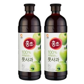 홍초 풋사과 1.5L x 2페트