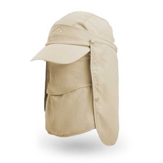 오너클랜 얼굴 덮는 모자 낚시 골프 목뒤 가리개 그늘막 썬캡