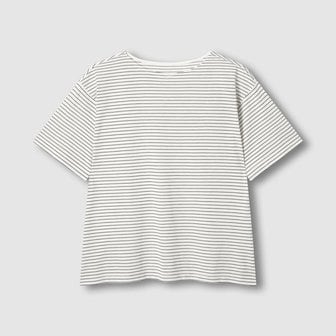 JAJU 여 소프트 5부 라운지 티셔츠 J205301002002