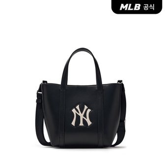 MLB [코리아공식] 베이직 PU 윈도우 토트백 NY (Black)