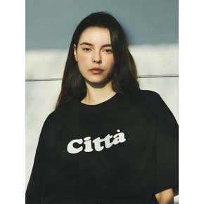 Signature Logo Overfit T-shirt_CTT312(Black)