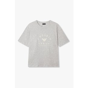 여성 숏 슬리브 루즈 핏 라운지 티셔츠 0825334503000