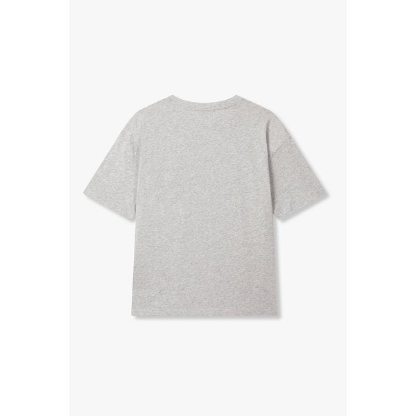 여성 숏 슬리브 루즈 핏 라운지 티셔츠 0825334503000