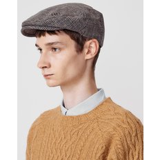 [24FW] [DAKS HAT]남성 브라운 울 헌팅캡 DBHE4F003W2