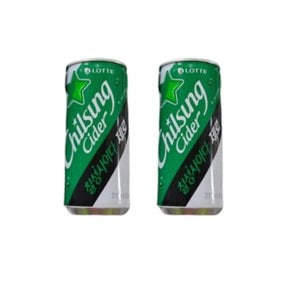 칠성사이다 제로 210ml CAN 30개 제로사이다 무료배송