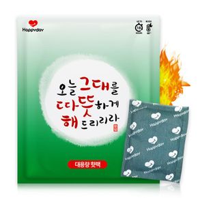 해피데이 따뜻해 대용량 핫팩 150g X 1개[35520783]