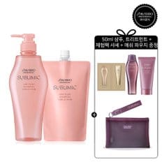 [부스스한 모발]에어리플로우 샴푸 500ml+리필 450m [사은품 4종 증정]