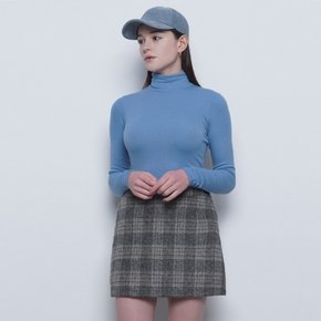 W25 fleece pola tee blue