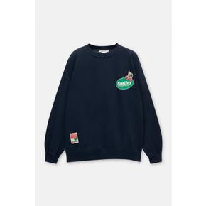 스마일 체리 스웨트셔츠 7590/362 NAVY