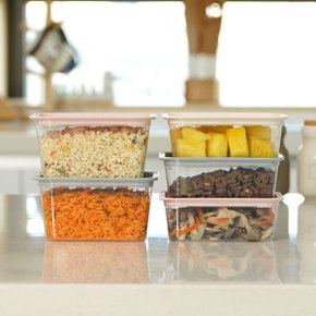 심플쿡 냉동밥 전자렌지용기 400ml 16개 (원형/사각)
