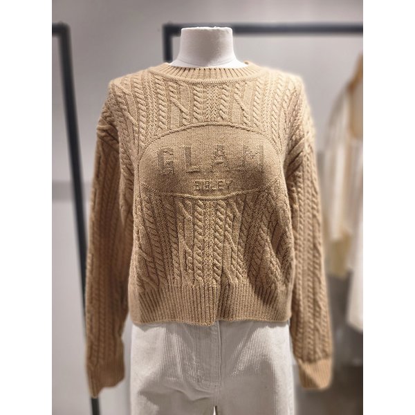 [여주점] 야크 울 블렌드 케이블 니트(SAKP66461)