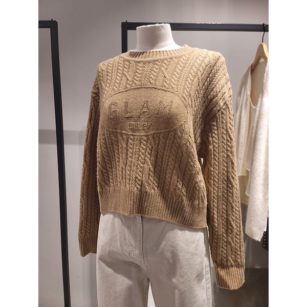 [여주점] 야크 울 블렌드 케이블 니트(SAKP66461)