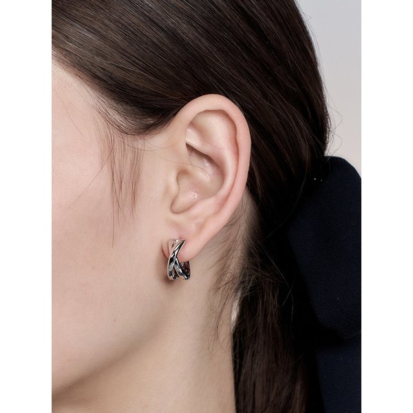 x one-touch earring