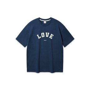 LOVE 오버핏 반팔티 AST4737 (3 COLOR)