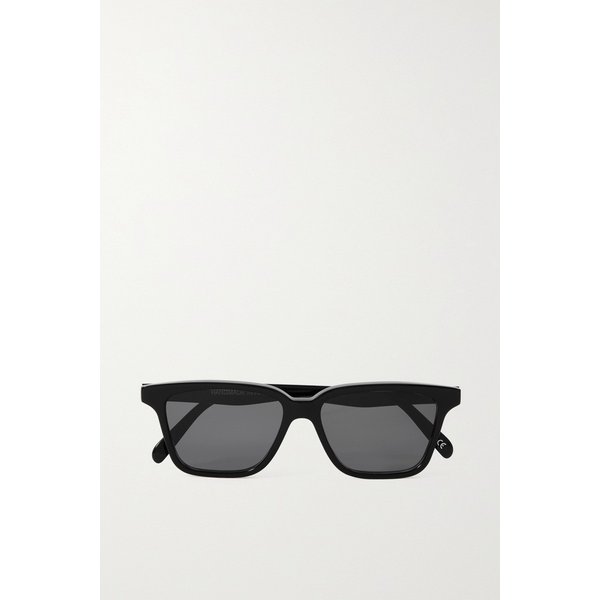 The Squares Square-frame Acetate Sunglasses 블랙 46376663162769910