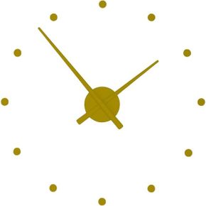 독일 노몬 벽시계 인테리어시계 1937280 NOMON OJ Mustard Wall Clock 50 cm Design