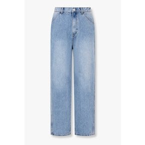 [리오더, MEN] 백 밴딩 와이드 데님 팬츠 91H6262131151