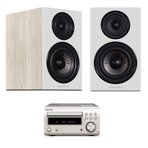 데논 RCD-M41 + 와피데일(Wharfedale) Diamond 12.2 분리형 오디오 미니 컴포넌트 세트