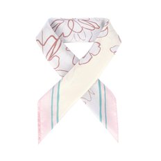 100% silk scarf (flower) (1color) TMASA23Q04[정상가:59900]