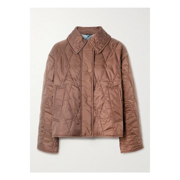 버나뎃 퀼팅 셸 재킷 브라운 46376663162881789