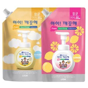 CJ라이온 아이깨끗해 핸드워시 리필 순 박스 600ml