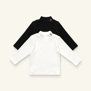 로만 폴라 티셔츠 - 2color