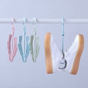코어스 다용도 회전 슬리퍼 운동화 슈즈 빨래 건조 걸이
