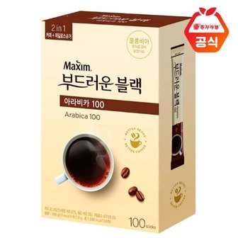 동서 맥심 부드러운 블랙 아라비카 100T