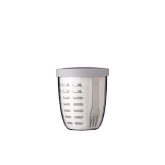  Mepal Ellipse Fruit Pot 메팔 후르츠팟 과일 샐러드 도시락통 0.6L White