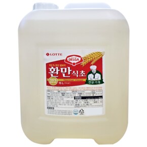 롯데 환만식초 15L 1개 대용량 식자재 식당용