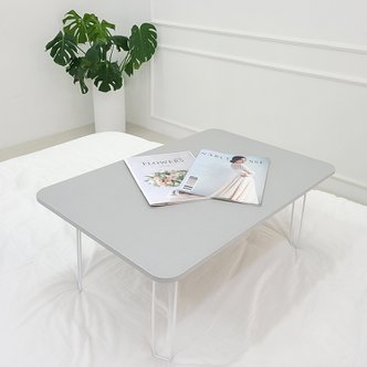에스앤디자인 스카이민트 체크 좌식 접이식 테이블 720 중형 침대책상 노트북테이블 밥상
