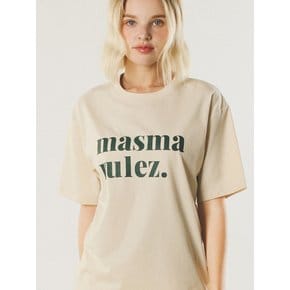 MSMRZ cool cotton T-shirt_Beige