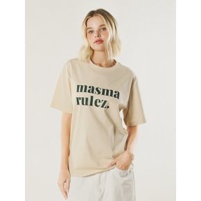 MSMRZ cool cotton T-shirt_Beige