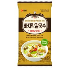 바지락칼국수 100.3g(1개)