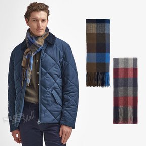 뱅크 타탄 스카프 USC0392TN27 BARBOUR BANK WOOL SCARF