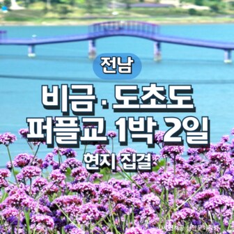 그린데이투어 비금·도초도·가우도·퍼플교 1박2일 여행(현지집결)