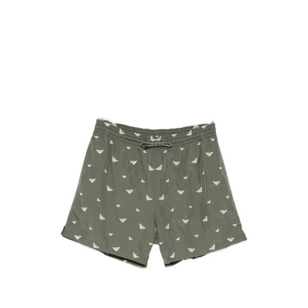확대된 대표 엠포리오 아르마니 스윔팬츠 EM000583 AF20444F7071 ARMY GREEN