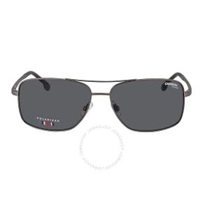 4826549 Carrera Polarized Grey Rectangular Mens Sunglasses