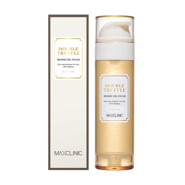 [홈쇼핑 최신상] 맥스클리닉 오일 폼 클렌징 더블 트러플 바이옴 110g