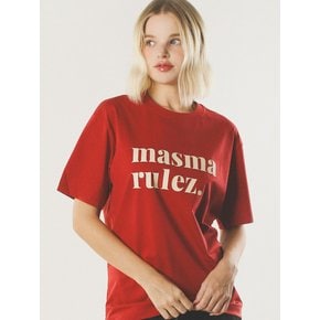 MSMRZ cool cotton T-shirt_Red