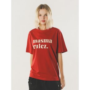 MSMRZ cool cotton T-shirt_Red