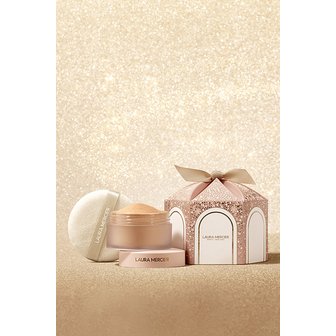 로라메르시에 디바인리 플로리스 트랜스루센트 톤업 파우더 & 퍼프 세트 CN14923001500